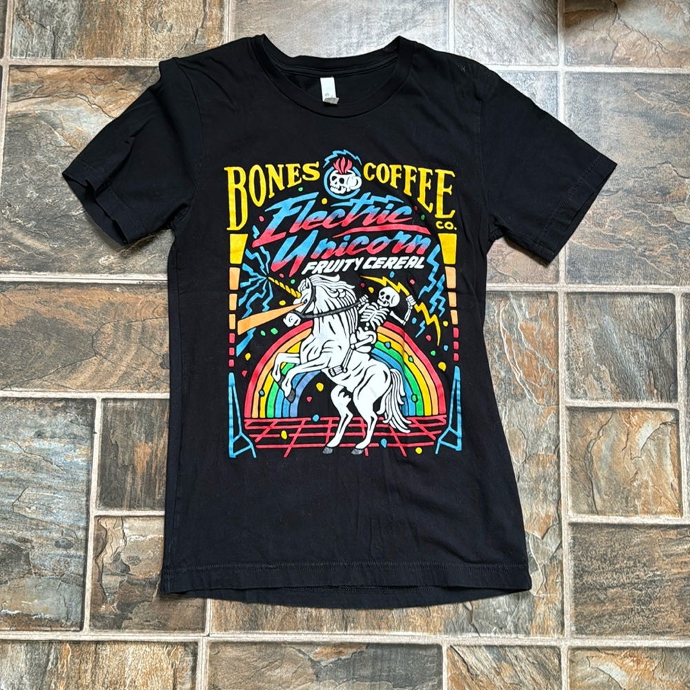 Bones coffee shirt